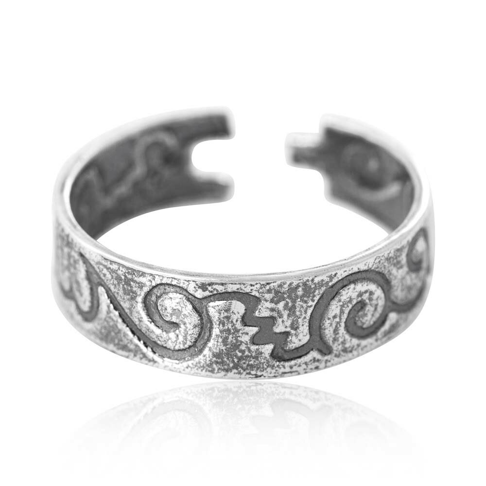 ドレッシングトゥリング シルバー925 スターリングシルバー シルバーリング 足の指輪 トーリング 足のリング フォークリング ピンキーリング フリーサイズ レ...