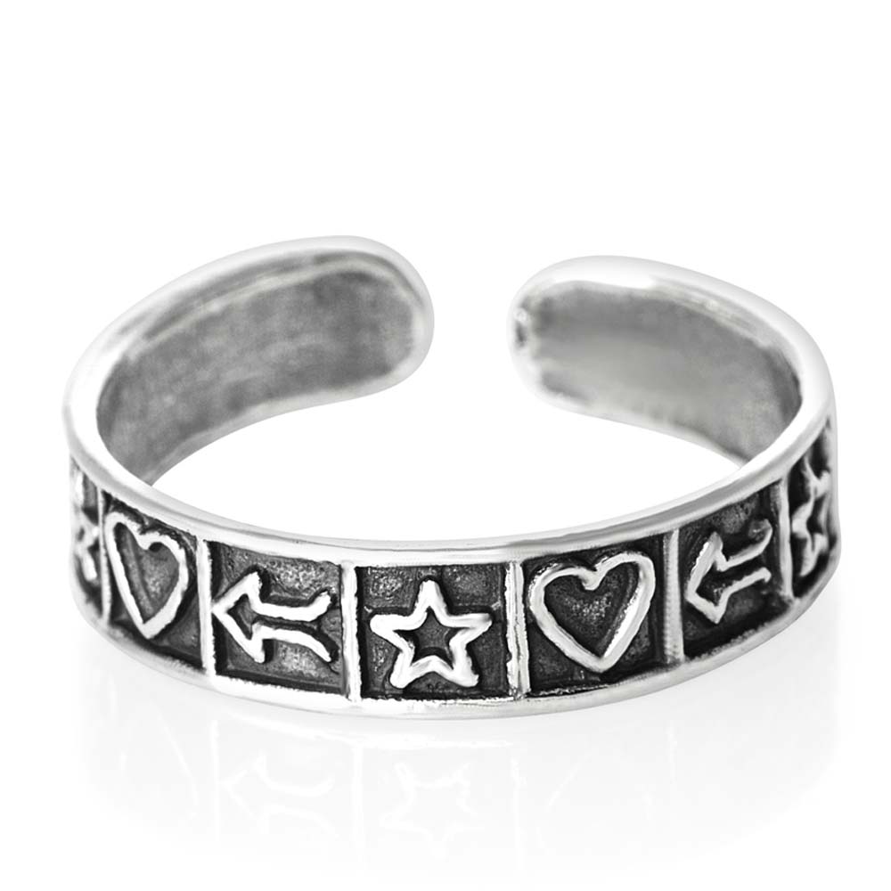 パーティトゥリング シルバー925 スターリングシルバー シルバーリング 足の指輪 トーリング 足のリング フォークリング ピンキーリング フリーサイズ レディ...