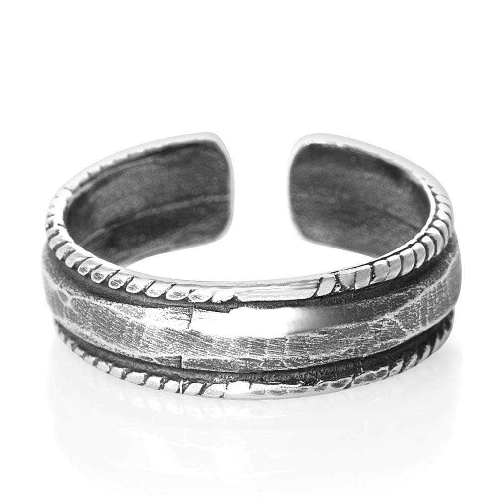 テープトゥリング シルバー925 スターリングシルバー シルバーリング 足の指輪 トーリング 足のリング フォークリング ピンキーリング フリーサイズ レディー...