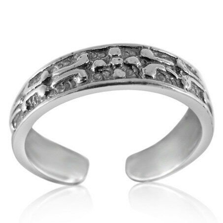 ロキトゥリング シルバー925 スターリングシルバー シルバーリング 足の指輪 トーリング 足のリング ピンキーリング フリーサイズ レディース メンズ チップ...