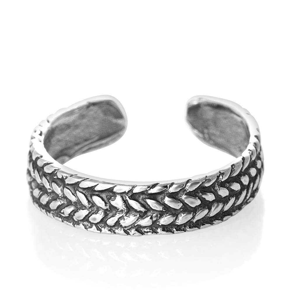 コーンロールトゥリング シルバー925 スターリングシルバー シルバーリング 足の指輪 トーリング 足のリング ピンキーリング フリーサイズ レディース メンズ...