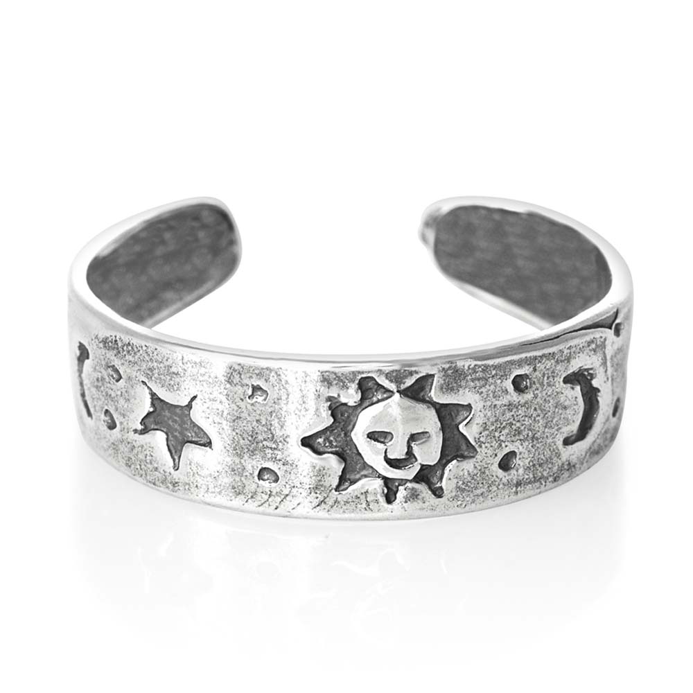 カーニバルトゥリング シルバー925 スターリングシルバー シルバーリング 足の指輪 トーリング 足のリング ピンキーリング フリーサイズ レディース メンズ ...