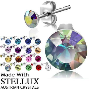 Stelluxꥹ륹ƥ쥹ԥ 3mm(0.1ct 0.1å) 4mm 1 륹ƥ쥹316L 20G 20 ͵֥ ȥꥢ 㥢륮  ǥ åԥ åɥԥ   ⿧ եȥԥ ɥԥ ͵