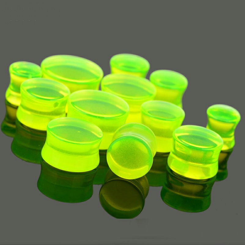 [透明 アクリルプラグ ボディピアス 12G ...の紹介画像2