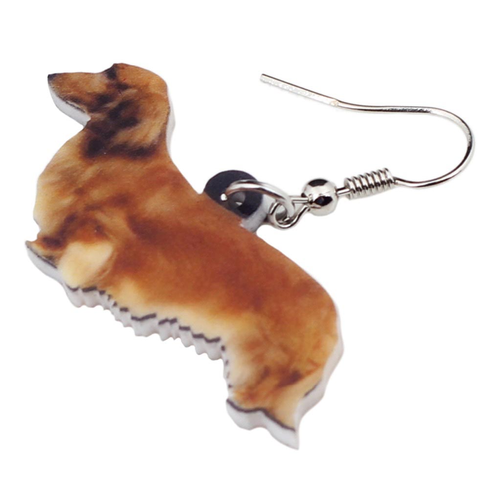 ミニチュア ダックスフンド リアルステンレスピアス/1個販売 20G 20ゲージ 犬 イヌ ドッグ ワンちゃん ..