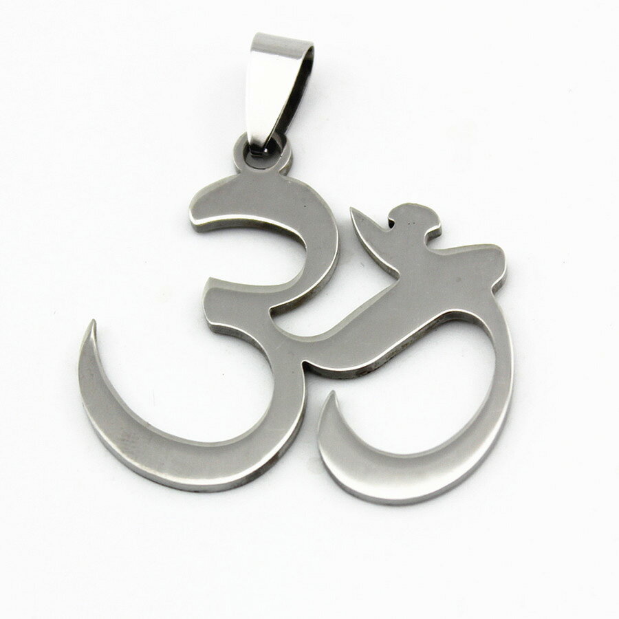 梵字ステンレスペンダント サージカルステンレス316L ネックレス パーツ メンズ レディース ペア ステンレスペンダントトップ ステンレスパーツ アクセサリー...