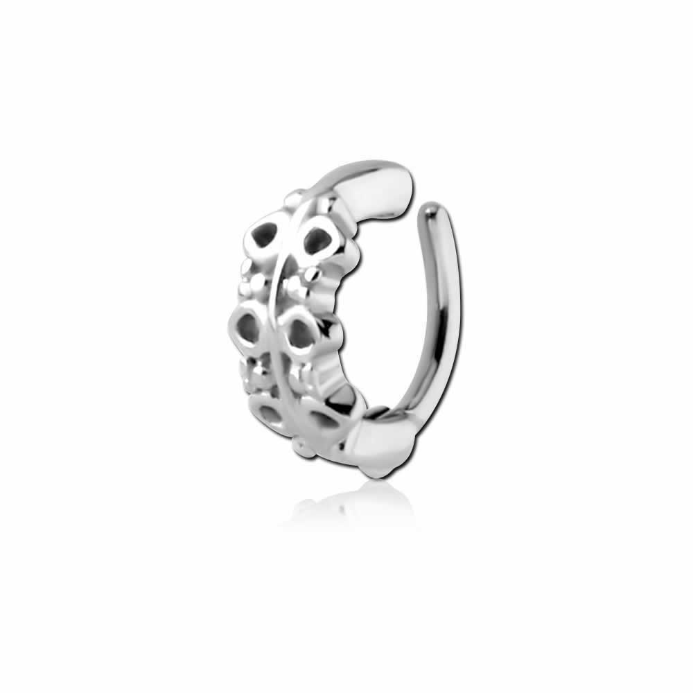 [16G 小さいフープピアス型 ボディピアス] バタフライ ロック ルーク ダイス用クリッカー チョウチョウ 蝶々 軟骨ピアス 16ゲージ サージカルステンレス316L メンズ レディース ボディーピアス リング型 リングピアス ミニサイズ ヘリックス プレゼント 彼氏 彼女 ペアルック