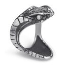 ビッグスネークアナコンダステンレスリング(ERB010)サイズ/24号/25号/29号 おもしろ 面白い へび 蛇 ヘビ スネイク 指輪 サージカルステンレス3...