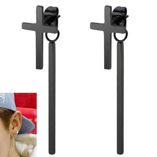 ビッククロスバックキャッチチャームステンレスピアス/1個販売 片耳 ステンレス製 十字架 バックキャッチピアス ブラック シルバー 黒色 銀色 スティック 棒 ジャケットピアス 後ろキャッチ シンプル メンズ レディース 20G 20ゲージ スタッド 結婚式 入学式 プレゼント ビッククロスバックキャッチチャームステンレスピアス/1個販売 片耳 ステンレス製 十字架 バックキャッチピアス ブラック シルバー 黒色 銀色 スティック 棒 ジャケットピアス 後ろキャッチ シンプル メンズ レディース 20G 20ゲージ スタッド 結婚式 入学式 プレゼント