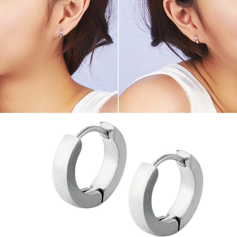 楽天ピアス専門ショップGreen Piercingシンプルで丸みのある小さい甲丸 フープピアス（2.0mmx10mm） 1個販売 サージカルステンレス316L スモール シルバー 当社で一番売れてるステンレスピアス メンズ レディース リングピアス 18G 18ゲージ 細い スリム 激安 ミニ 結婚式 パーティ プレゼント 芸能人 モデル ちび