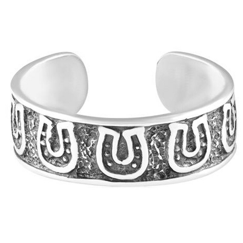 ホースシュー トゥリング シルバー925 スターリングシルバー シルバーリング 足の指輪 トーリング 足 フリーサイズ レディース メンズ ファランジリング 指...