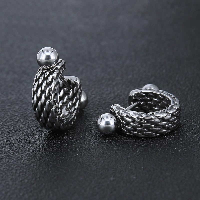 [18G イヤーカフ型 軟骨 ボディピアス] チェーンシールド ヘリックスピアス 18ゲージ メンズ レディース ステンレス 盾 トラガス ストレートバーベル ボディーピアス プレゼント ギフト 彼氏 彼女 イヤーカーフ型 人気 おしゃれ カップル ペアルック クサリ 鎖 ブロック