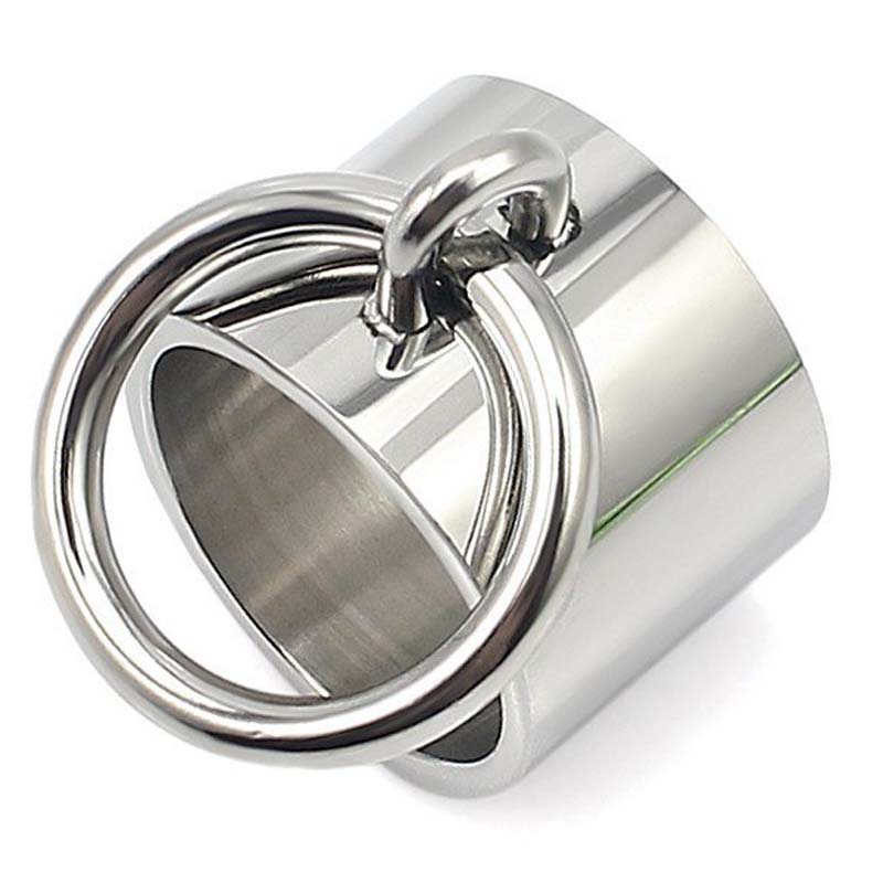 ドアノッカーステンレスリング(LRC089)サイズ/14号/16号/19号/22号/24号/27号 ワッカ 面白い 重厚 おもしろ シンプル 指輪 サージカルス...