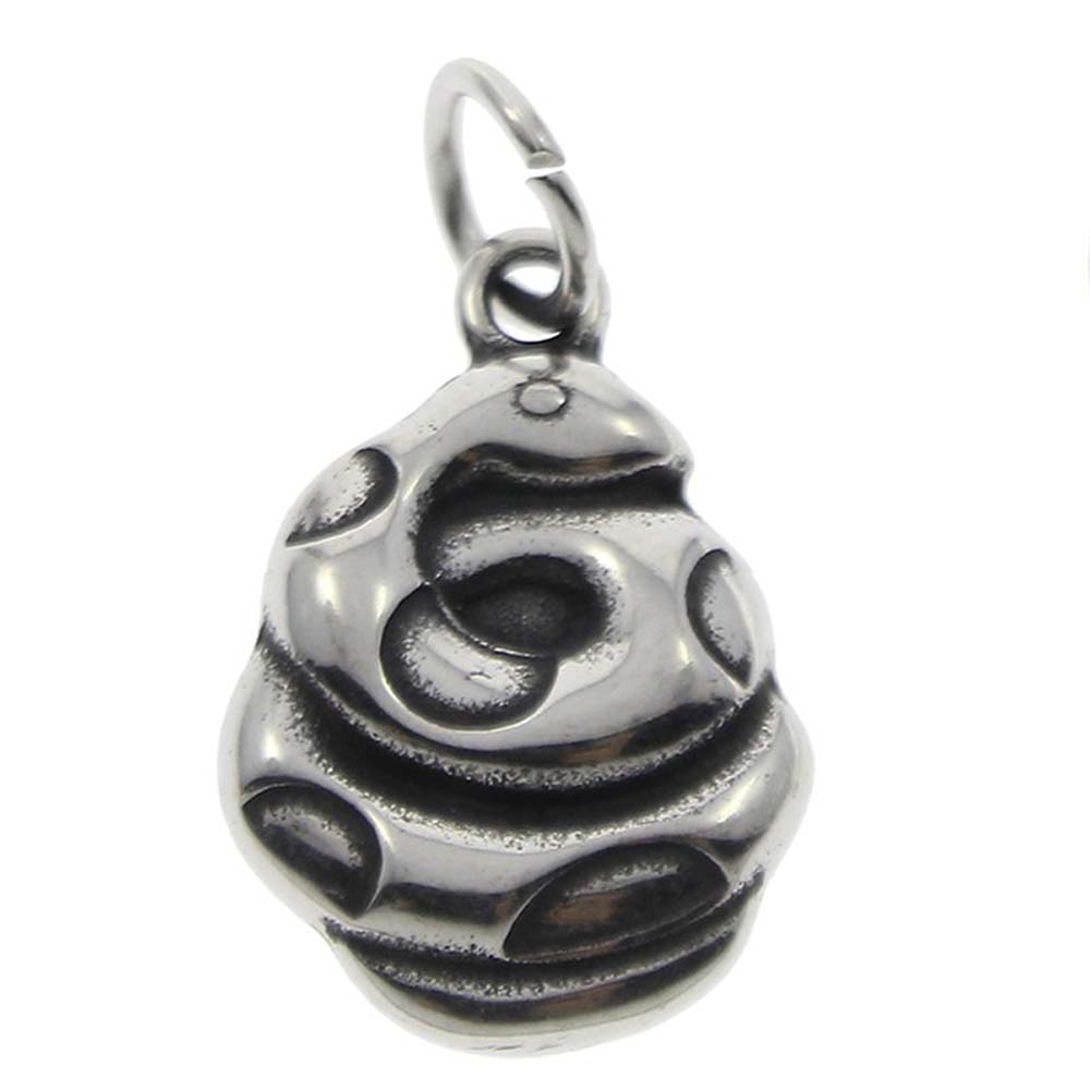 とぐろスネイクステンレスペンダントトップ アニマル 動物 可愛い 蛇 ヘビ スネーク おもしろ 面白い サージカルステンレス316L ネックレス メンズ レディ...