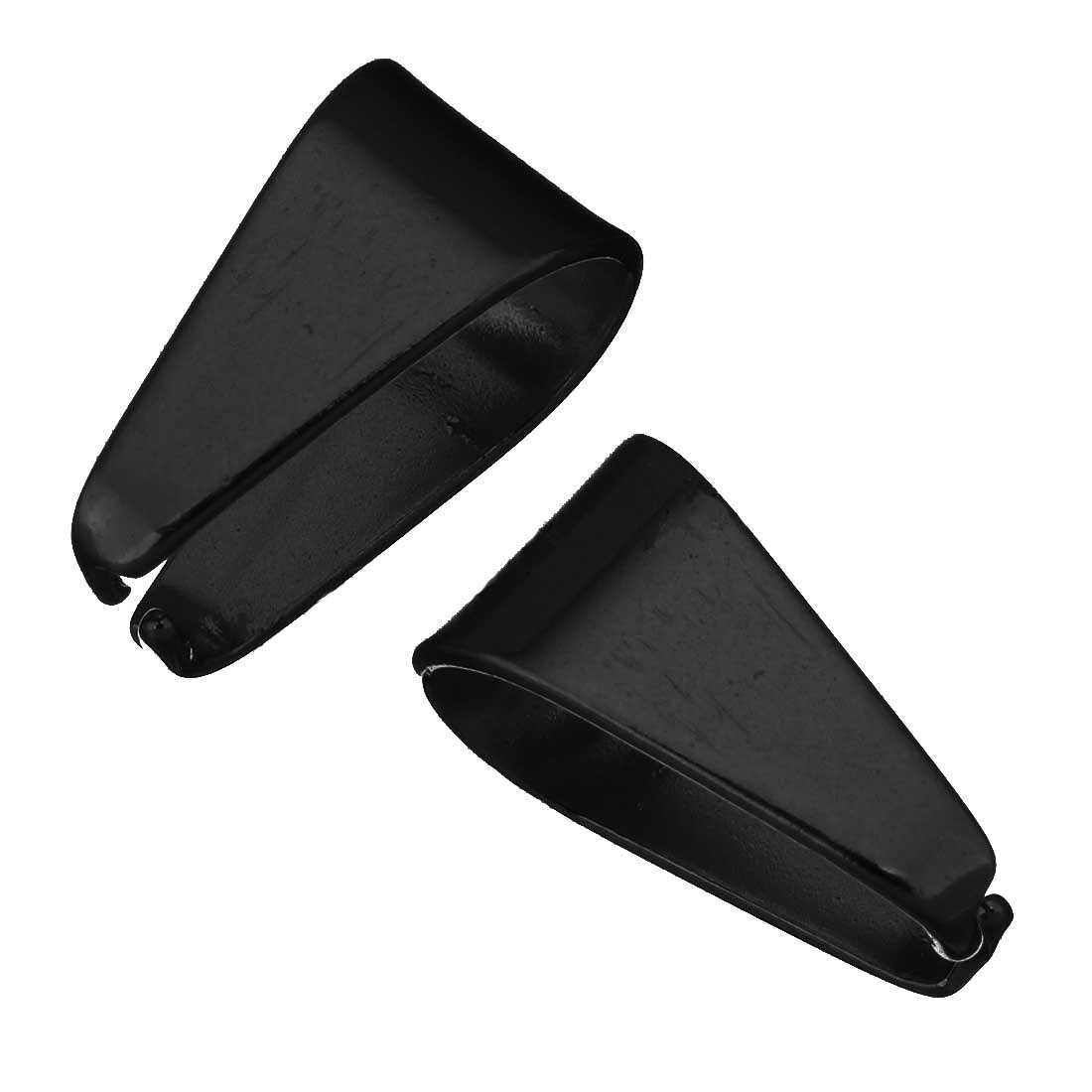 ブラックステンレスデザインバチカン (4mm用/5mm用/6mm用)1個販売 ばら売り ペンダントトップ ネックレス DIY用 アクセサリー パーツ 上の部分 材料 チェーンを通す 接続金具 止め具 自分で作る 材料 黒色 クラフト リメイク 修理 手作り ハンドメイド 部品 小さい 大きいの商品画像 3