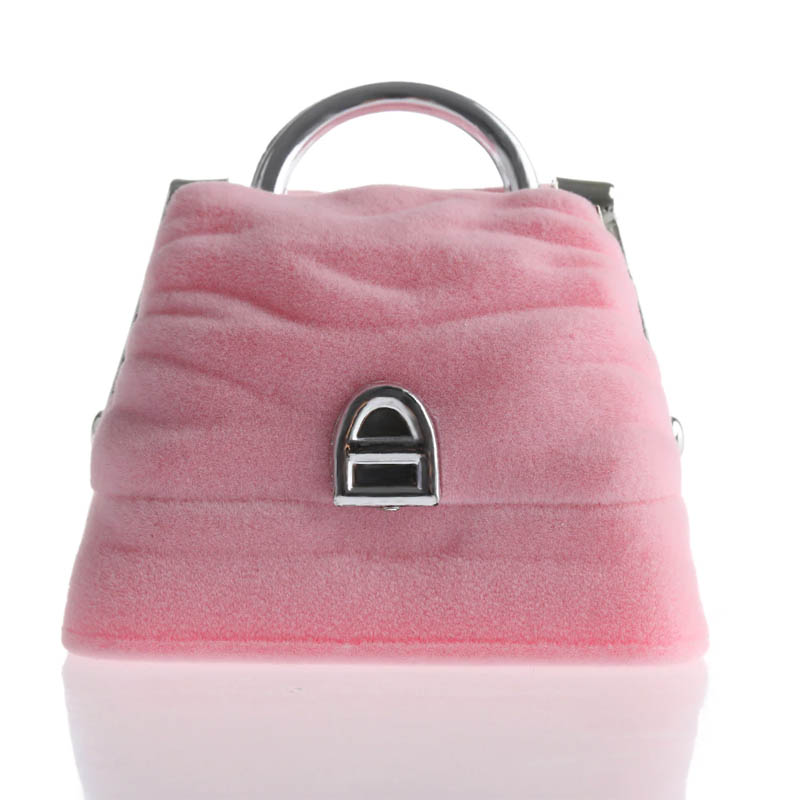 ハンドバッグギフトケース かばん ピンク 鞄 おもしろ ラッピングボックス 指輪 リング ピアス イヤリング ネックレス 贈り物 店舗用 業務用 個性的 ユニー...