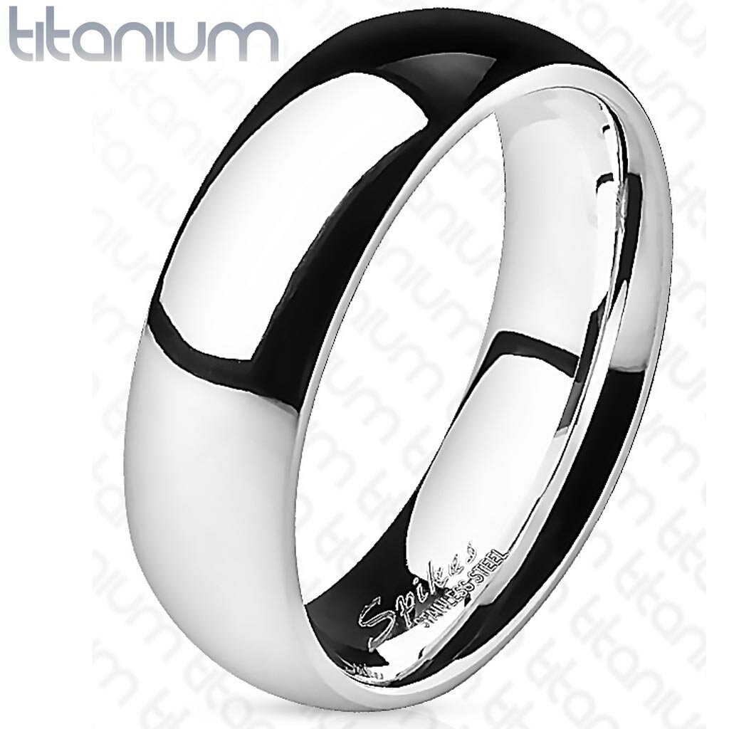 6mm シンプルチタンリング(RWI004)サイズ/08号/10号/13号/15号/16号/18号/20号/23号/26号/28号/31号/33号 チタニウム ...