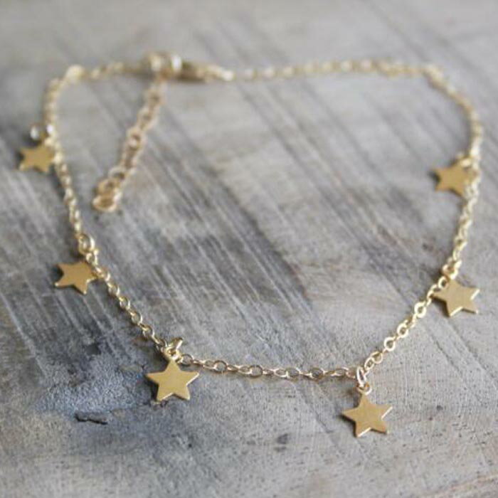 トゥインクルスターアンクレット 星 スター ゴ...の紹介画像3