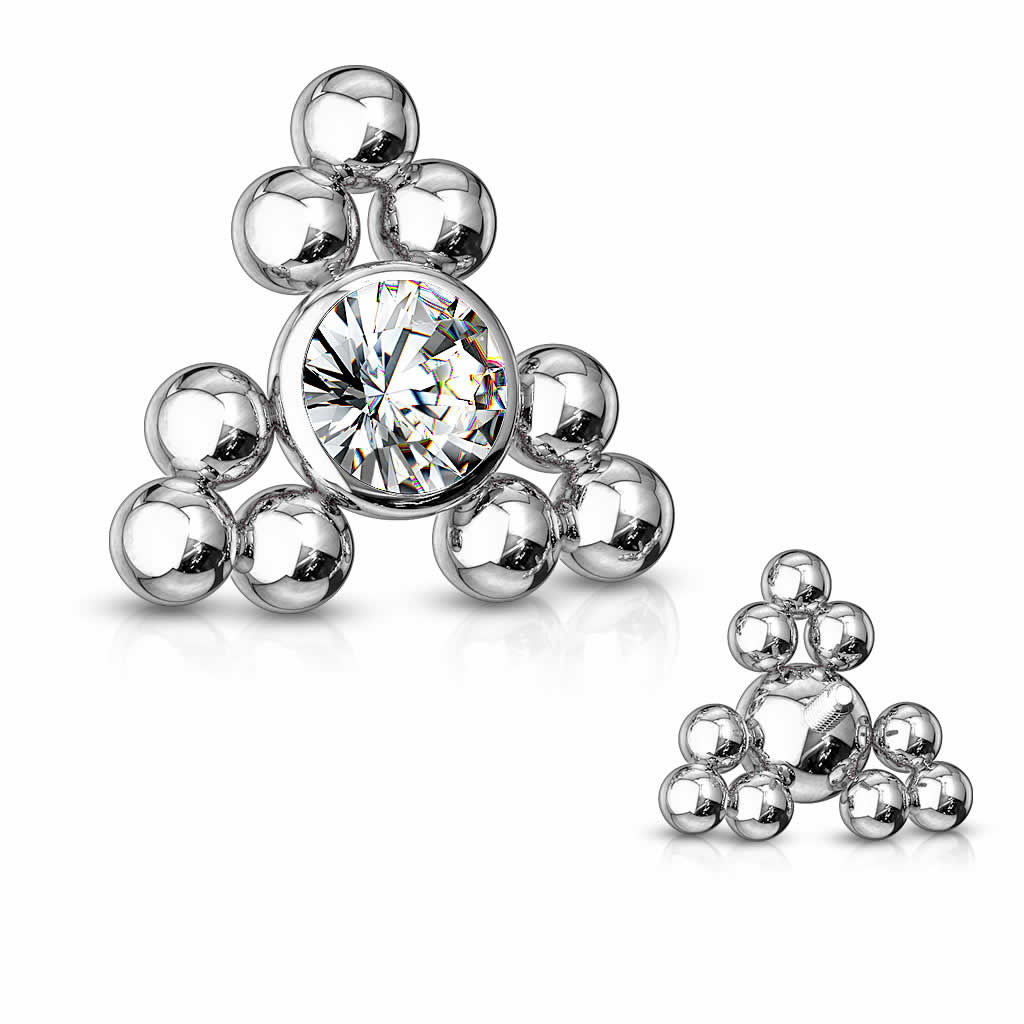 [14G用 内ネジ用 ボディピアス キャッチ]...の紹介画像2