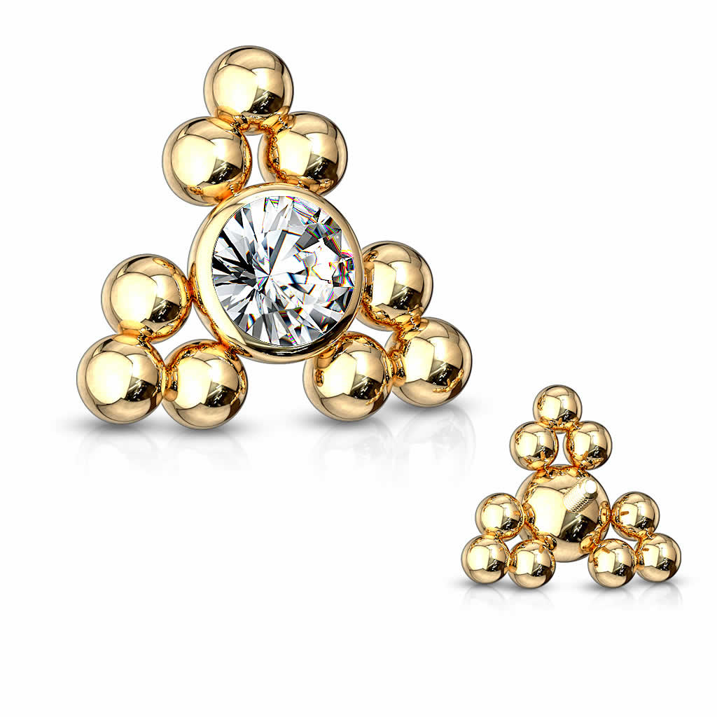 [14G用 内ネジ用 ボディピアス キャッチ]...の紹介画像3