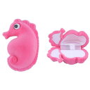 タツノオトシゴリングボックス ギフトケース ピンク色 竜の落とし子 水族館 海 ラッピング用品 指輪 ピアス ネックレス 贈り物 贈答用 プレゼント ディスプレ...