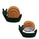 カタツムリリングボックス ギフトケース 梅雨 雨 6月 でんでんむし 蝸牛 面白い ラッピング用品 指輪 ピアス ネックレス 贈り物 贈答用 プレゼント ディス...