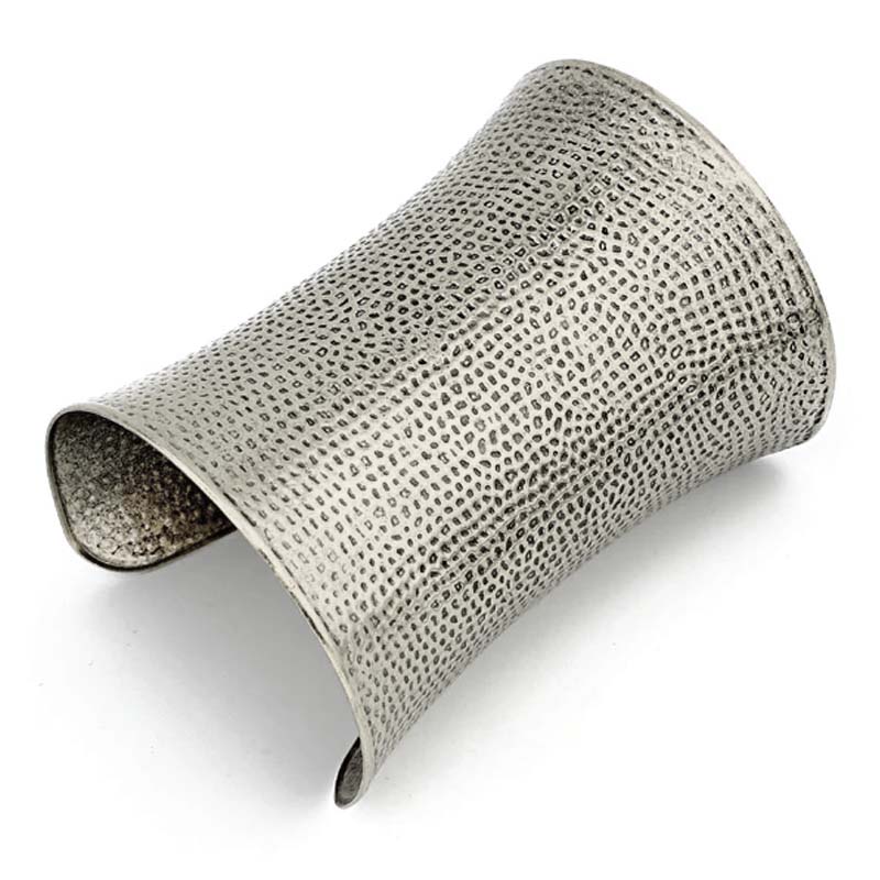 バラスロング バングル 1個販売 アームレット 腕輪 ブレスレット 二の腕 にのうで 腕 手首 カフ型 長い インディアンジュエリー ボヘミアン シルバー 銀色...