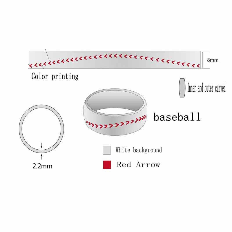 ベースボールステンレスリング(RCH032)サ...の紹介画像3