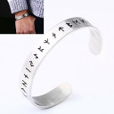 バイクング ステンレス バングル アームレット 腕輪 サージカルステンレス316L メンズ レディース 手首 二の腕 ブレスレット 固定型 リング型 楕円形 プ...