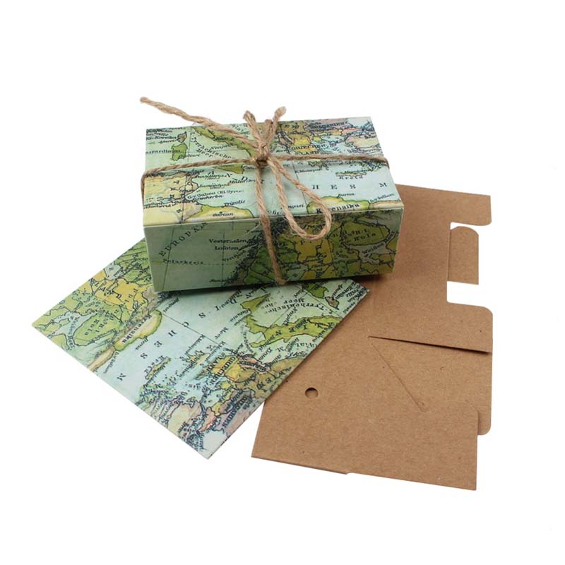 地図 ウエディングキャンディーボックス 1個販売 トラベル 旅行 マップ 地球儀 結婚式 ウエルカム用 アメ 飴 クッキー 手作り ラッピング用品 プレゼント包...