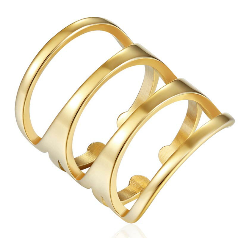 ゴールドバンテージアーマーステンレスリング(STR007)サイズ/12号/13号/14号/15号/16号/17号/18号/19号/20号/21号/22号/23号...