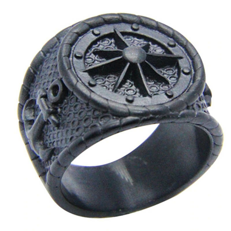 マットブラックセーリングステンレスリング(RAD025)サイズ/16号/19号/23号/27号/29号 黒色 ツヤケシ ツヤナシ 艶なし 艶消し加工 マッド 大...