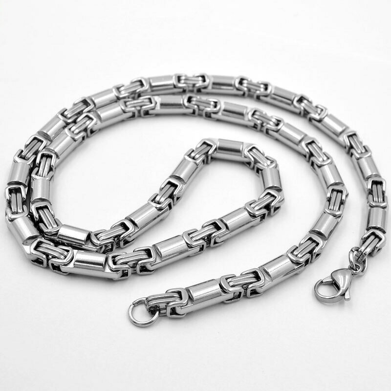 SUS316L ファンネルステンレスチェーン 60cm サージカルステンレス316L ステンレスネックレス メンズ レディース ネックレスチェーン チョーカー ...