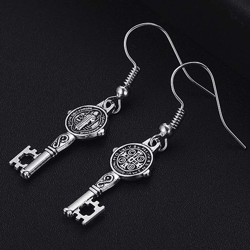 クラシックキー ステンレスピアス/1個販売 片耳分 サージカルステンレス316L メンズ レディース フックピアス 20G 20ゲージ 20g 人気 男性 女性...