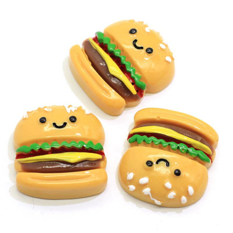 ハンバーガーアクリルパーツ/1個販売 デリバリー 宅配 ファストフード おもしろい フード 食玩 面白い アクセサリー ピアス マスク メンズ レディース チャーム 食品サンプル ネイル デコレーション 爪 スマホ スマートフォン クラフト 部品 DIY 自作 飾る ネイリスト