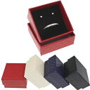 スモールラッピングボックス(53mmx53mmx31mm) 1個販売 ホワイト 白色 赤色 レッド 黒色 ブラック 青色 ブルー 箱 指輪 リング ピアス イヤ...