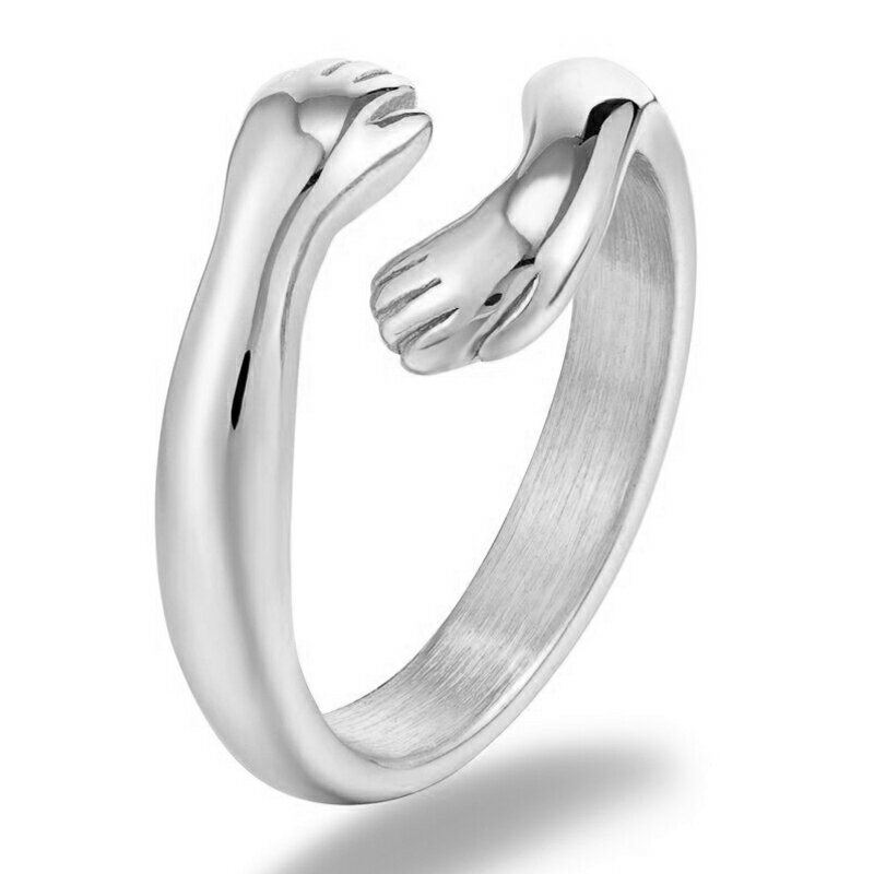 ホールドンミーハンドステンレスリング(SRV183)サイズ/10号/11号/12号/13号/14号/15号/16号/17号/18号/19号/20号 指輪 サージ...