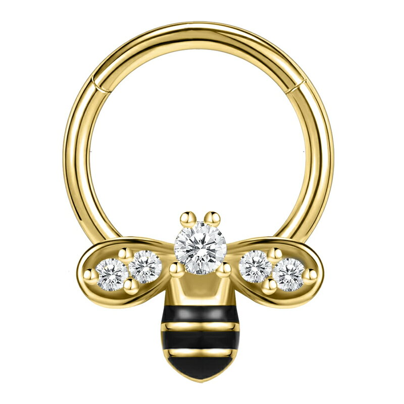 [ 16G ステンレス リング型 ]ミツバチク...の紹介画像2