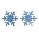 雪の結晶ニップルステッカー 1ペア販売 冬 ユキ スノークリスタル スノーフレイク 青色 ブルー ラメ 乳首 シール 貼る 下着 ブラ ランジェリー ブレスト ...