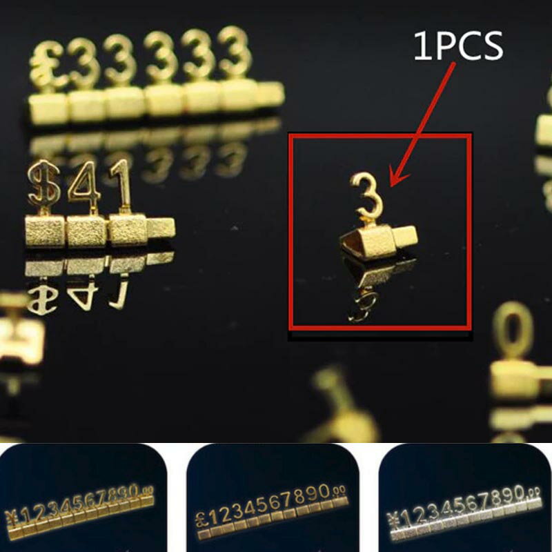 ゴールド シルバー アンティーク 値札 プライスタグ 1個 数字 アクリル ジュエリーショップ アクセサリー店 ショーケース 値段 金色 銀色 価格 ディスプレ...