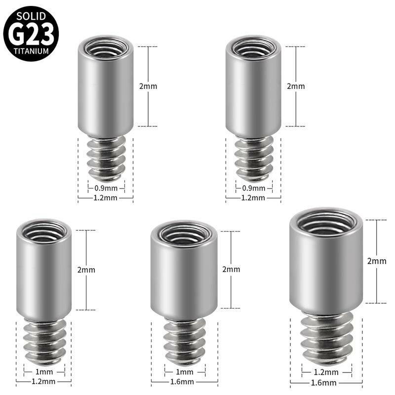 ダーマルアンカーの内径を伸ばすパーツ チタンイ...の紹介画像3