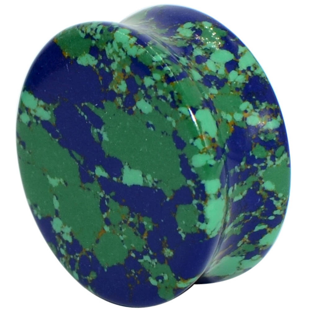 [2G 0G 00G 12mm 天然石 ボディーピアス] アシーランドストーン SeaLand Stone ストーンプラグ ボディ..