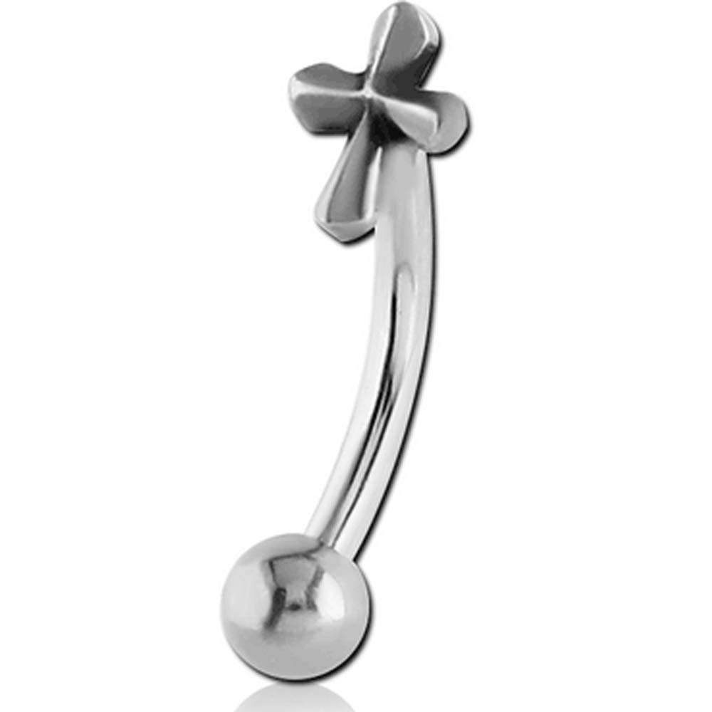 [ 16G 鼻 耳 臍 軟骨 口 ] クロス 十字架 16ゲージ ロザリオ 顔 ボディピアス ロック ルーク ダイス スナッグ 臍ピアス ヘソピアス バナナバーベル カーブバーベル サージカルステンレス316 メンズ レディース アイブロー 眉 ボディーピアス プレゼント ペアルック