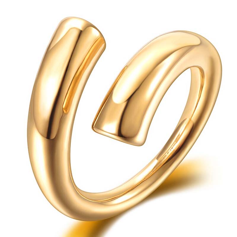 ゴールドブンブンステンレスリング(RWS001)サイズ/10号/11号/12号/13号/14号/15号/16号/17号/18号/19号/20号/21号/22号 ...