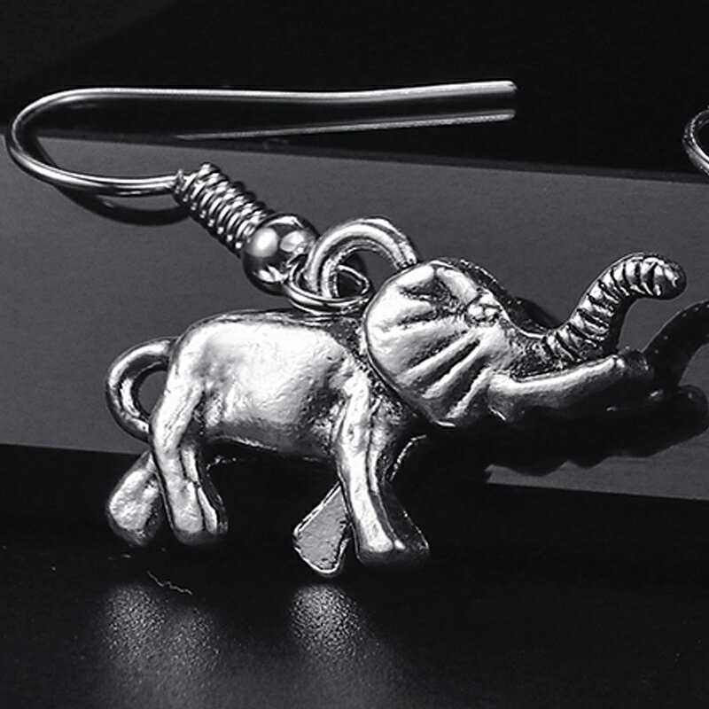 エレファントライド ステンレスピアス/1個 片耳 サージカルステンレス316L メンズ レディース 揺れる フックピアス 20G 20ゲージ ファッションピアス...