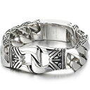 スコーピオントーテムサージカルステンレスブレスレット 1個販売 サージカルステンレス316L製 メンズ用 レディース用 喜平 キヘイ 綺麗 かっこいい 人気 お...