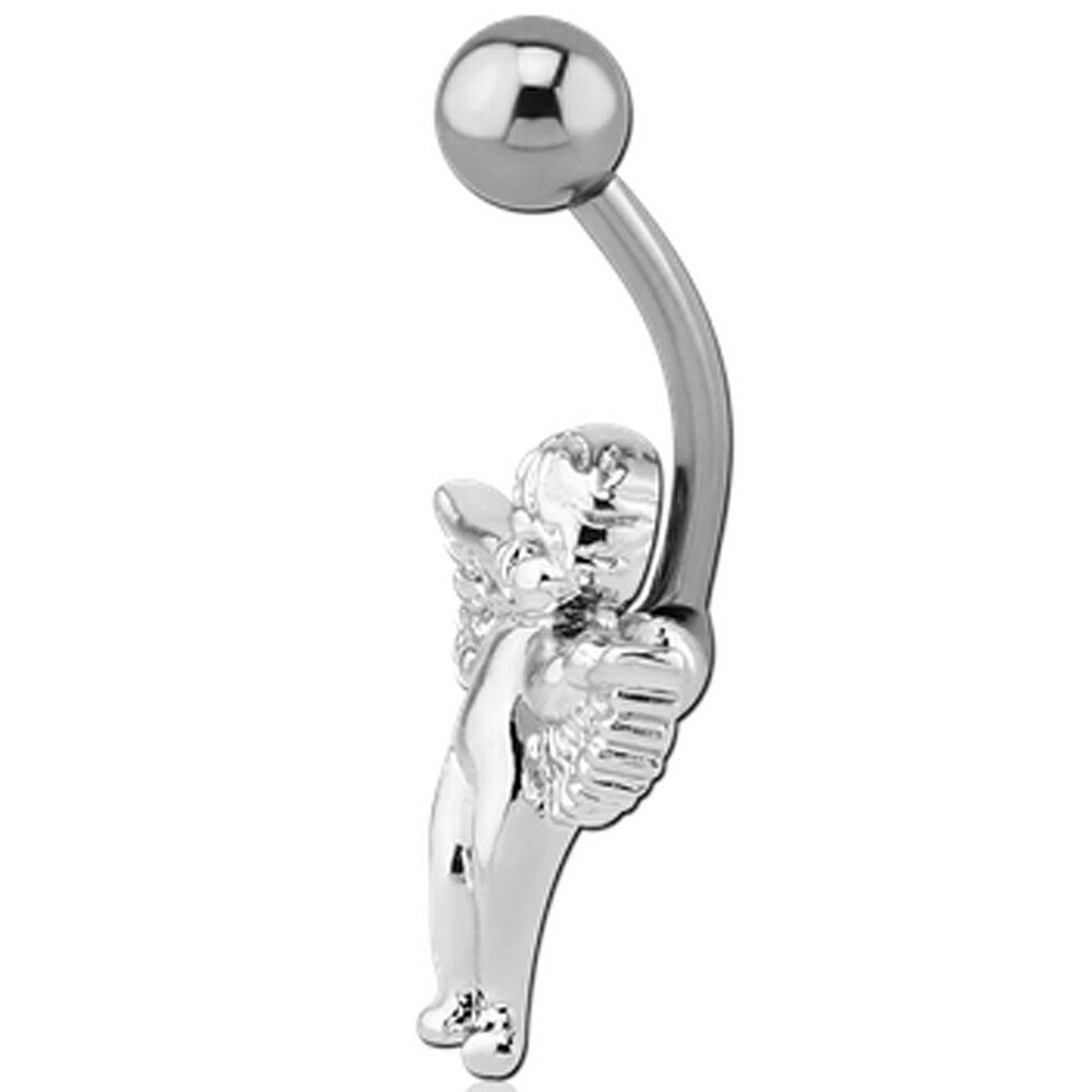 エンジェルへそピアス 14ゲージ 14G ヘソ...の紹介画像3