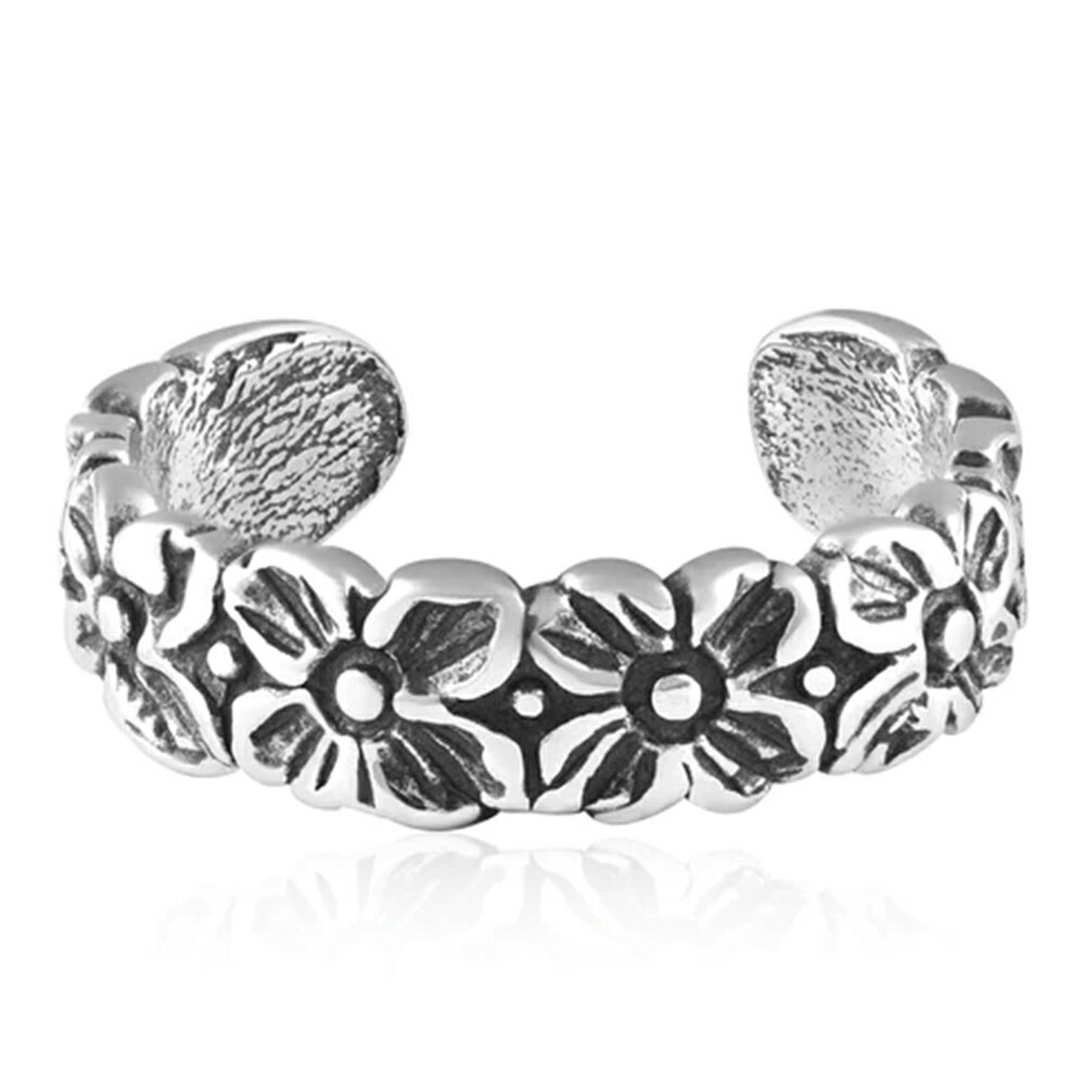 フラワーレイ トゥリング 1個販売 花 華 リースはな 綺麗 ハナ シルバー925 スターリングシルバー シルバーリング 足の指輪 トーリング 足のリング ピン...