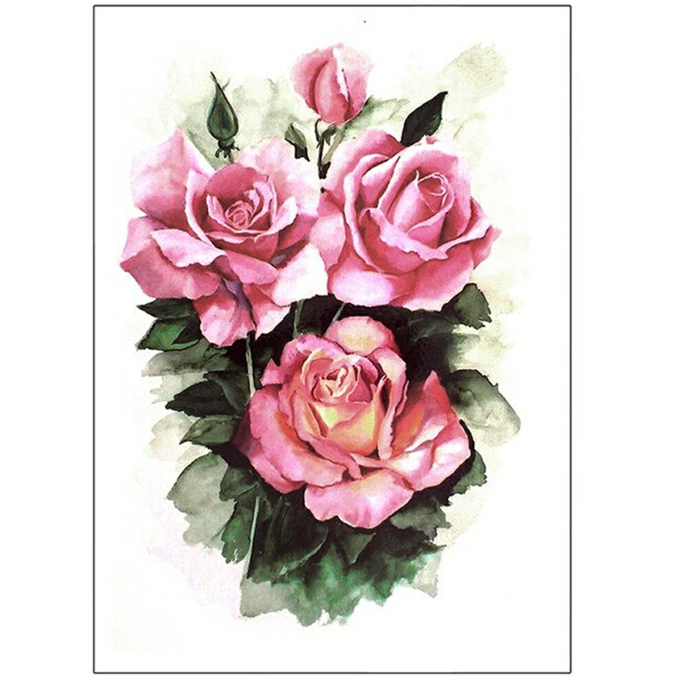 大きめフェイクタトゥーステッカー 1シート 薔薇 ばら バラ ローズ 花 フラワー かっこいい カッコいい カッコイイ パンクロック 可愛い タトゥシール メンズ レディース 仮装 入れ墨 小道具 コスプレ 大きい 腕 胸 肩 背中 太腿 足首 腰 太もも 刺青 偽物 プレゼント たとぅ