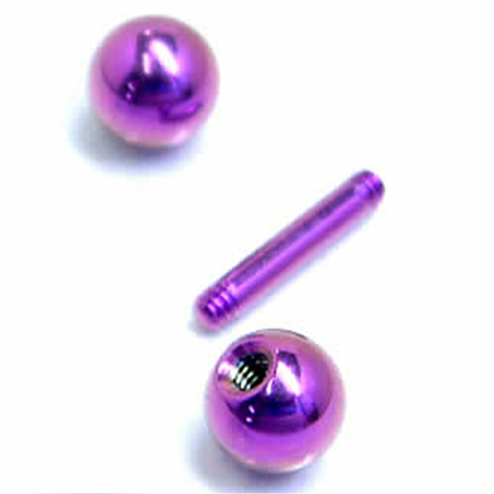 [高品質 14G チタングレード23] パープ...の紹介画像2